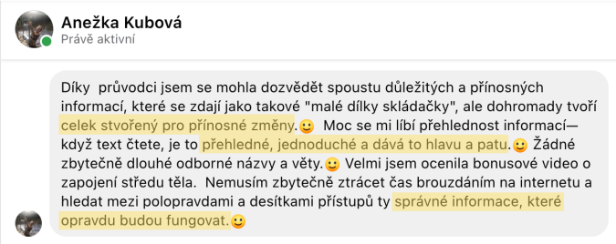 Reference na kurz 3